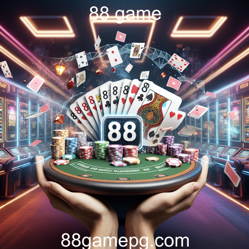 Cartas A Magia dos Jogos de Cartas no 88 Game